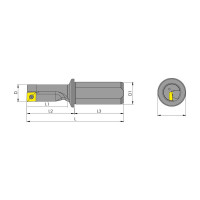 Корпус сверла BTMT 25Rx2.25D VORGEN 4687203151867