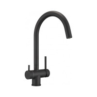 Смеситель для кухни MILACIO Ultra total black MCU.554.TB