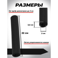 Комплект неопреновых ручек BARFITS 4 шт., черные 1181160749