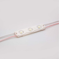 Светодиодный модуль ELF 3smd диод 2835, с линзой, 160гр.,12В, ip 65, std, белый (упак 100 шт) ELF-3SMDstd W (100)