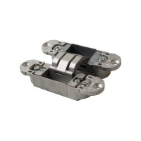 Скрытая петля OTLAV 3D, универсальная, с4 накладками, 120x30 мм, 60 кг, ЦАМ OTL1351.01/MP