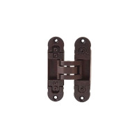 Скрытая петля OTLAV 3D, универсальная, с4 накладками, 120x30 мм, 60 кг, ЦАМ OTL0303.27/MP
