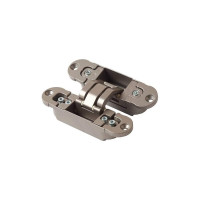 Скрытая петля OTLAV 3D, универсальная, с4 накладками, 120x30 мм, 60 кг, ЦАМ OTL0294.16/MP