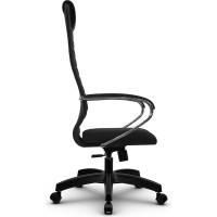 Кресло МЕТТА su-b-10, подлокотники 131, основание 001, темно-серый/темно-серый z312465990