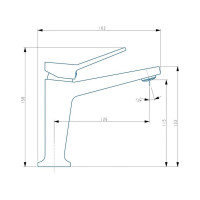 Смеситель для раковины Haiba HB10818 313694 00313694