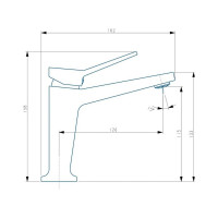 Смеситель для раковины Haiba HB10818-7 313697 00313697