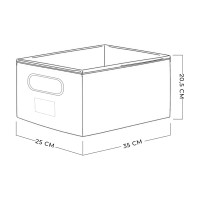 Короб для хранения ГЕЛЕОС 25x38x20.5 см КЕЛЬТ-20