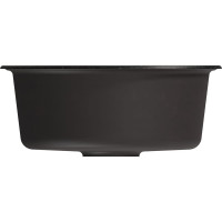 Мойка MIXLINE ml-gm09 круглая, черная (308), 510 мм (глуб. чаши 190) new 551797