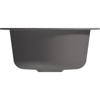 Мойка MIXLINE ml-gm13 круглая, графит (342), 495 мм (глуб. чаши 200) new 551896