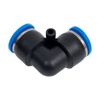 Фитинг цанговый угловой соединительный для трубок с наружным диаметром 14 мм SHPI PUL 14