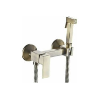 Смеситель с гигиеническим душем Haiba бронза HB5513-4