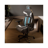Компьютерное кресло для геймеров EUREKA Python II, синий ERK-GC08-BU