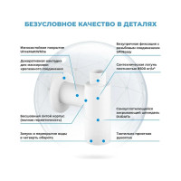 Латунные угловые запорные кран-вентили для подключения смесителя Wellsee Drainage System 182150001