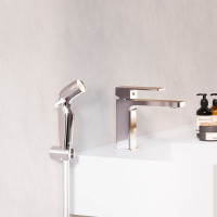 Смеситель для умывальника с гигиеническим душем Damixa Gala хром 530300000