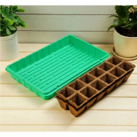 Комплект для рассады ЛЕТО с торфяным горшком 36x23x5см, 24 горшочка 50x50x50мм, лоток полистирол 3885