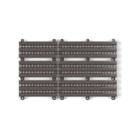 Садовая дорожка Еврогрядка 500x1500, венге EGDOR50x150