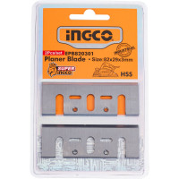 Набор ножей INDUSTRIAL (2 шт; 3х29х82 мм) для рубанка INGCO EPB820301