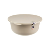 Миска IDEA ТЭСТИ 4,3 л, с крышкой, латте М 1364
