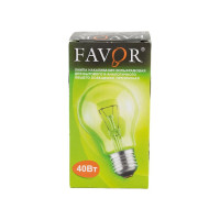 Лампа накаливания FAVOR А50 230-40 8101203