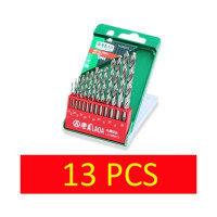 Набор сверл по металлу 13 шт, 1.5-6.5 мм LAOA LA165013