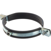 Хомут с гайкой Саморезик оцинк. 108 -116 DXOM-106/114-4