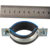 Хомут с гайкой Саморезик оцинк. 47-51, 1 1/2 DXOM-48/54-1/2