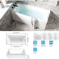Ванна Marka One AELITA 150x75 01ае1575