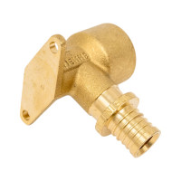 Угол соединительный h40 с креплением TIEMME В 1/2"х16х2.2 мм 1710006