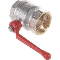 Шаровой кран Tiemme Mistral ВВ, 2", красный рычаг 2360004