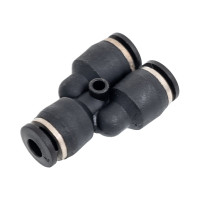 Фитинг Y-образный трубки ПВХ PUY4 4 мм, 10 шт Дали-Авто DA-01217