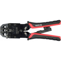 Клещи для зажима телефонных разъемов YATO RJ45 RJ10 RJ11 YT-22443