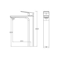 Смеситель для раковины Haiba хром HB11810 00304617