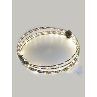 Светодиодный ШАР Магия праздника D=30см, 168 LED, теплый белый, GS IP44, 4.5V, 6W, адаптер MAG-G021-168