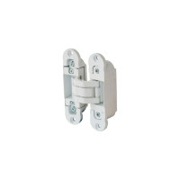 Скрытая петля OTLAV 3D, универсальная, с4 накладками, 120x30 мм, 60 кг, ЦАМ OTL0305.07/MP