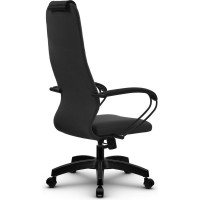 Кресло МЕТТА su-b-10, подлокотники 130, основание 001, темно-серый/темно-серый z312467062