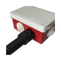 Муфта для гофрированных труб Weyer WQG-P29B/AD31.5 - коннектор прямой, нар. PG29 WE0208300