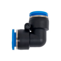 Фитинг цанговый угловой соединительный для трубок с наружным диаметром 14 мм SHPI PUL 14