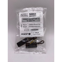 Комплект графитовых щеток 2 шт DеWalt/Metabo/Black Decker oem 582621-00/327148-01/31.603.741/582621-00/327148-01/as Asein 1658JX