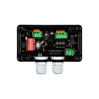 Контроллер MAKSBRIGHT 4-25В, 120-576Вт, 3x8А, ip65, 115x87x40мм Sigma RGB Synchro