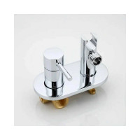 Смеситель с гигиеническим душем Haiba HB5515 хром (315166) 00315166