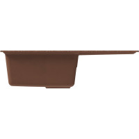 Мойка MIXLINE ml-gm31 с крылом, терракотовая (307), 770x500x190 мм new 552188