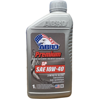 Масло моторное ABRO Premium Synthetic Blend MO-SB-10-40-SP-1L