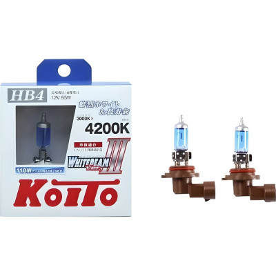 Высокотемпературная лампа KOITO Whitebeam 9006 P0757W 7036