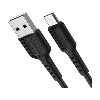 Дата кабель для micro USB More Choice K26m White