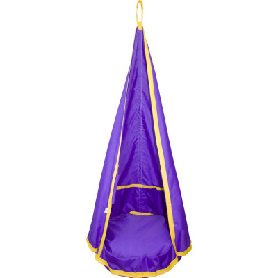 Одноместные круглые качели гамак BELON familia LILAC КА-001-LILAC