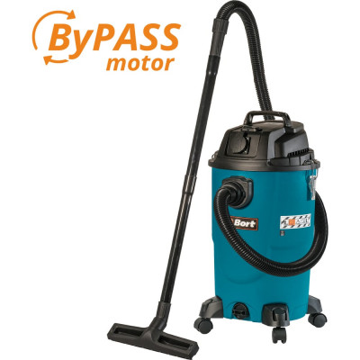BORT Пылесос для сухой и влажной уборки BSS-1430-P 93417456