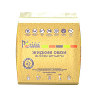 Декоративная штукатурка Paritet Гладкое покрытие №15 (шелк; желто-песочный; 1 кг) PDLW-B15