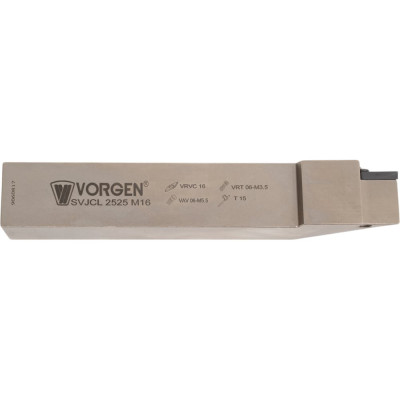 Фреза концевая SPAP10 S02 16х16х100 мм VORGEN 4687202510153