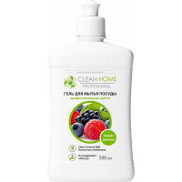 Гель для мытья посуды CLEAN HOME Ягодная фантазия 500 мл 563