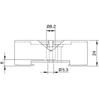Колодка розетка для промежуточного реле S2-B ComatReleco PN93532
